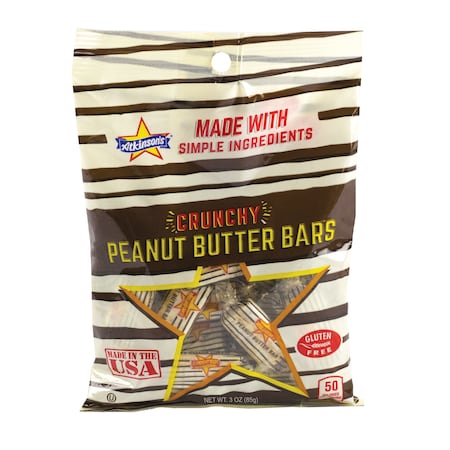 Peanut Butter Bars Peanut Butter Bar Peg Bag, PK12 11030